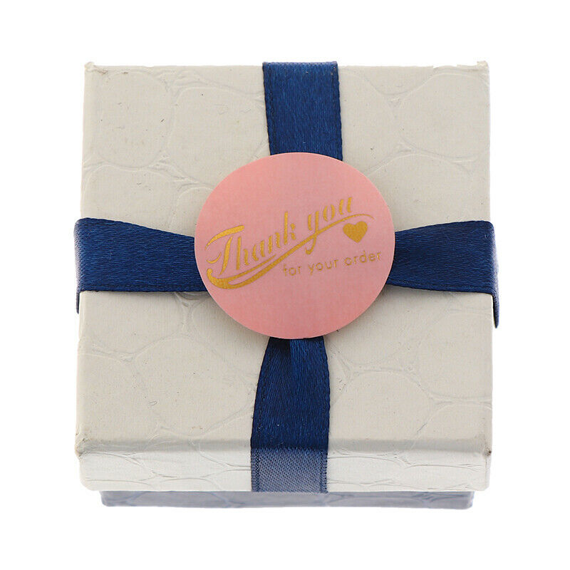 500pcs/roll pink thank you Stickers Scrapbooking Seal Labels Weddi.l8