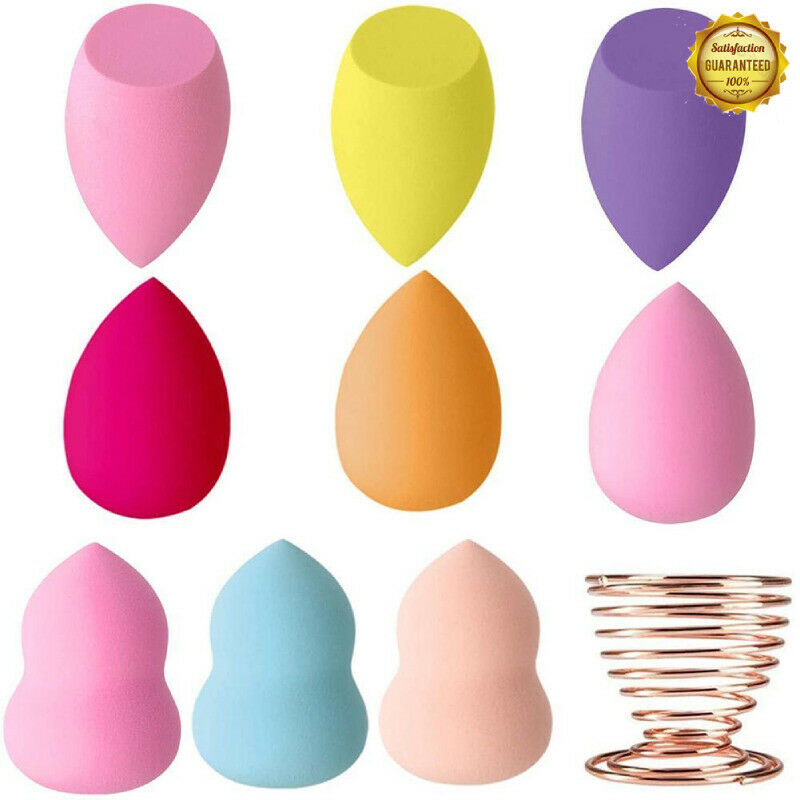 9Pcs Pro Makeup Sponge Egg Set Water Drop Cosmestic Cushion BEAUTY Tool new
