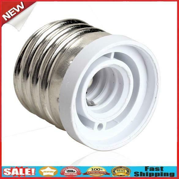 E27 to E12 Base LED Light Screw Light Lamp Bulb Socket Adapter Converter @