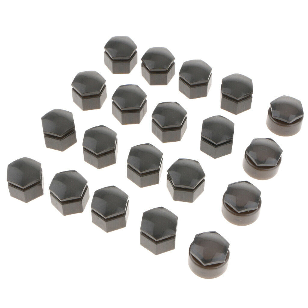 40Pcs Wheel Nut Bolt Screw Cover   Dust Cover Protector 22mm For Audi Q7