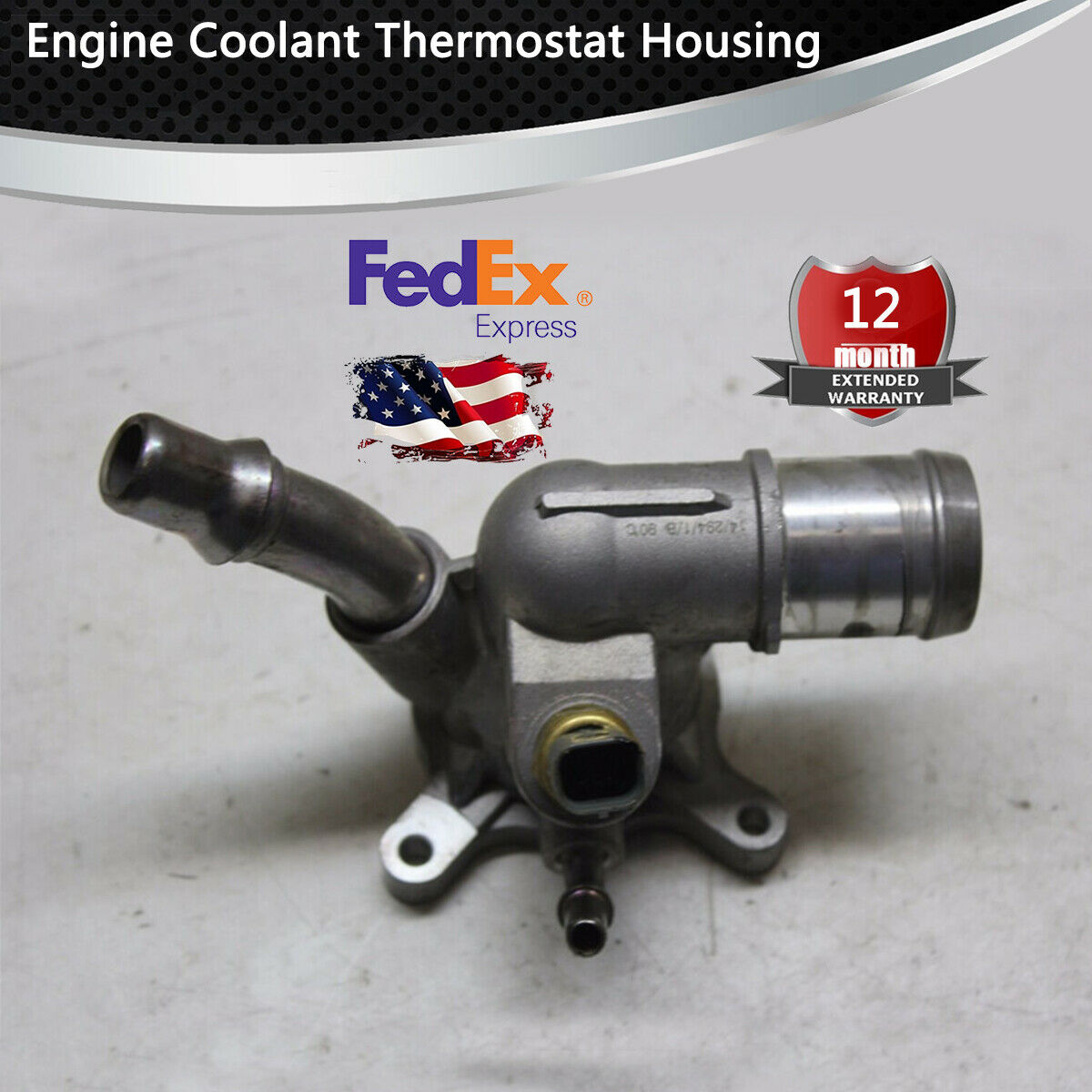 Engine Coolant Thermostat Housing For Chrysler Dodge JEEP 2.0L & 2.4L 05047861AC