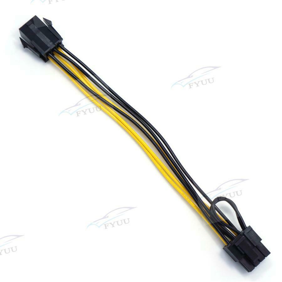 10 PCS 6-pin to 8-pin PCI Express Power Cable for Video Card PCIE PCI-E