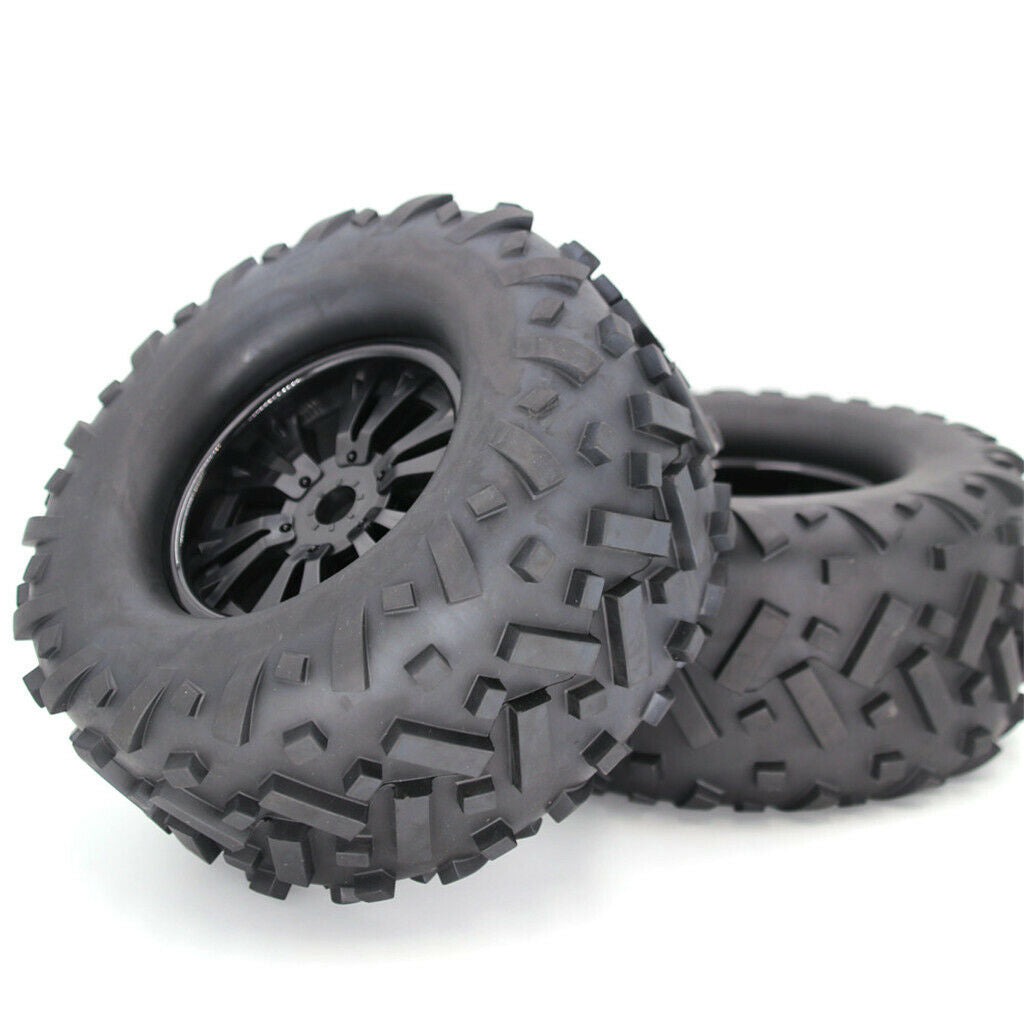 RC Car 170mm Rubber Tyre for HPI HSP E-MAXX Savage Flux 1/8 RC Monster Truck