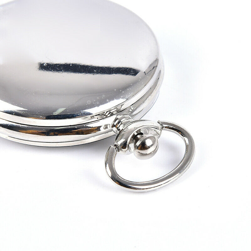 Pocket Watch Flip Compass Portable Hiking Navigation Compass Compass Key_jgM Tt