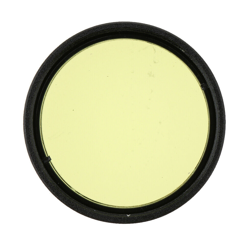Telescope Eyepiece Lens Filter Yellow 1.25"/31.7mm For  Planet Sky