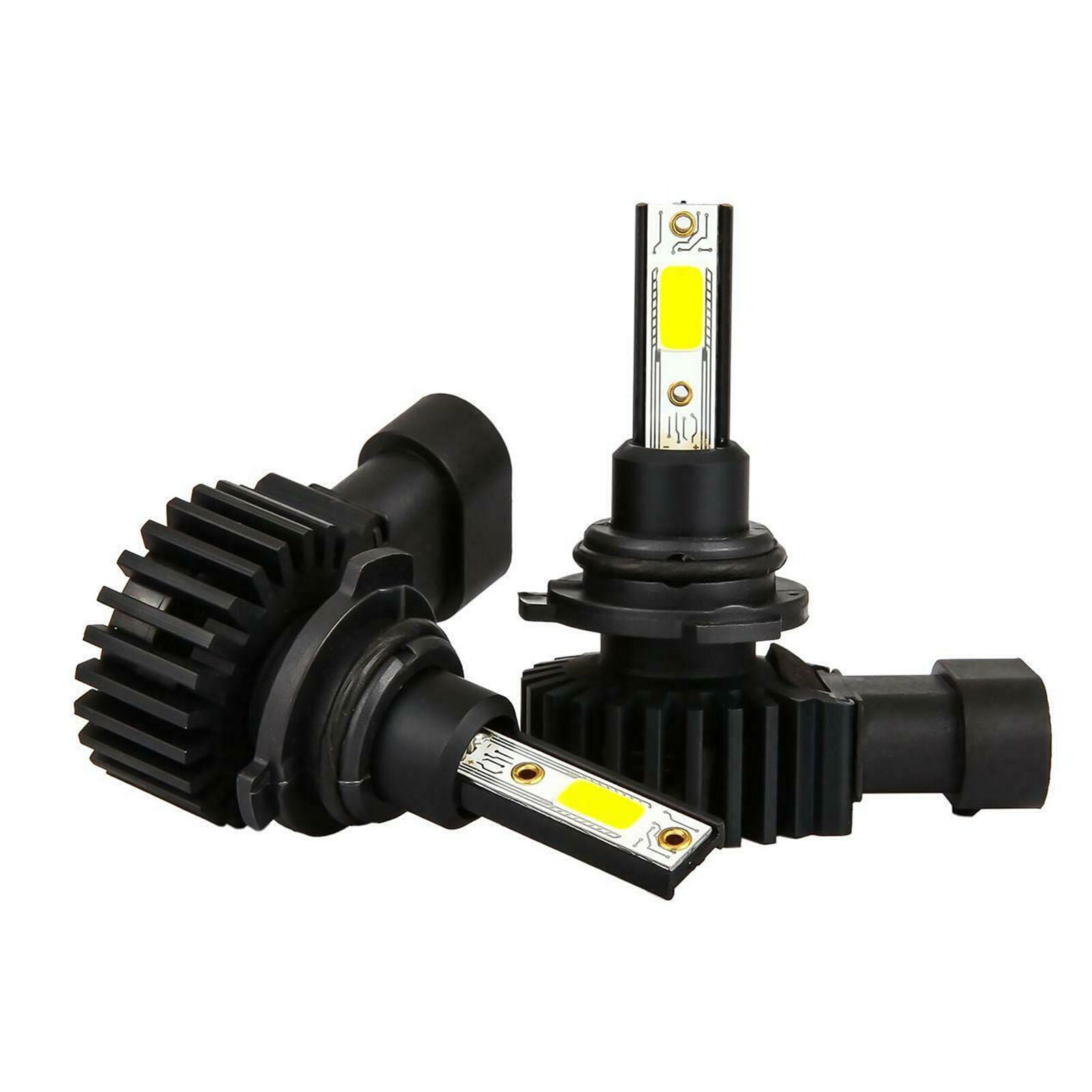 9006 HB4 LED Headlight Fog Light Bulbs Kit High Low Beam 6000K White High Power