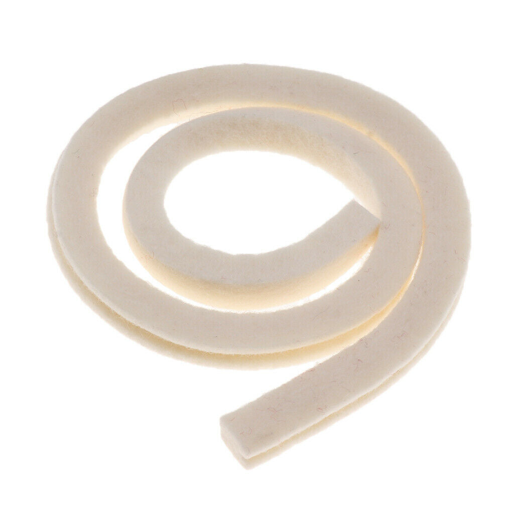 White Felt Lifting Felt Firm Felt For Grand Piano Repair 20.08x0.39 ''