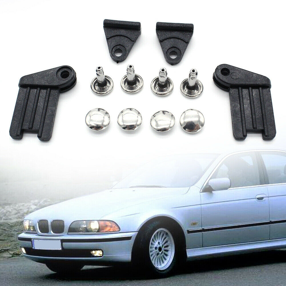 2 Sets Rear Sunshade Repair Kit for BMWs E38 E39 E46 E60 E65 E66 5 Series M5