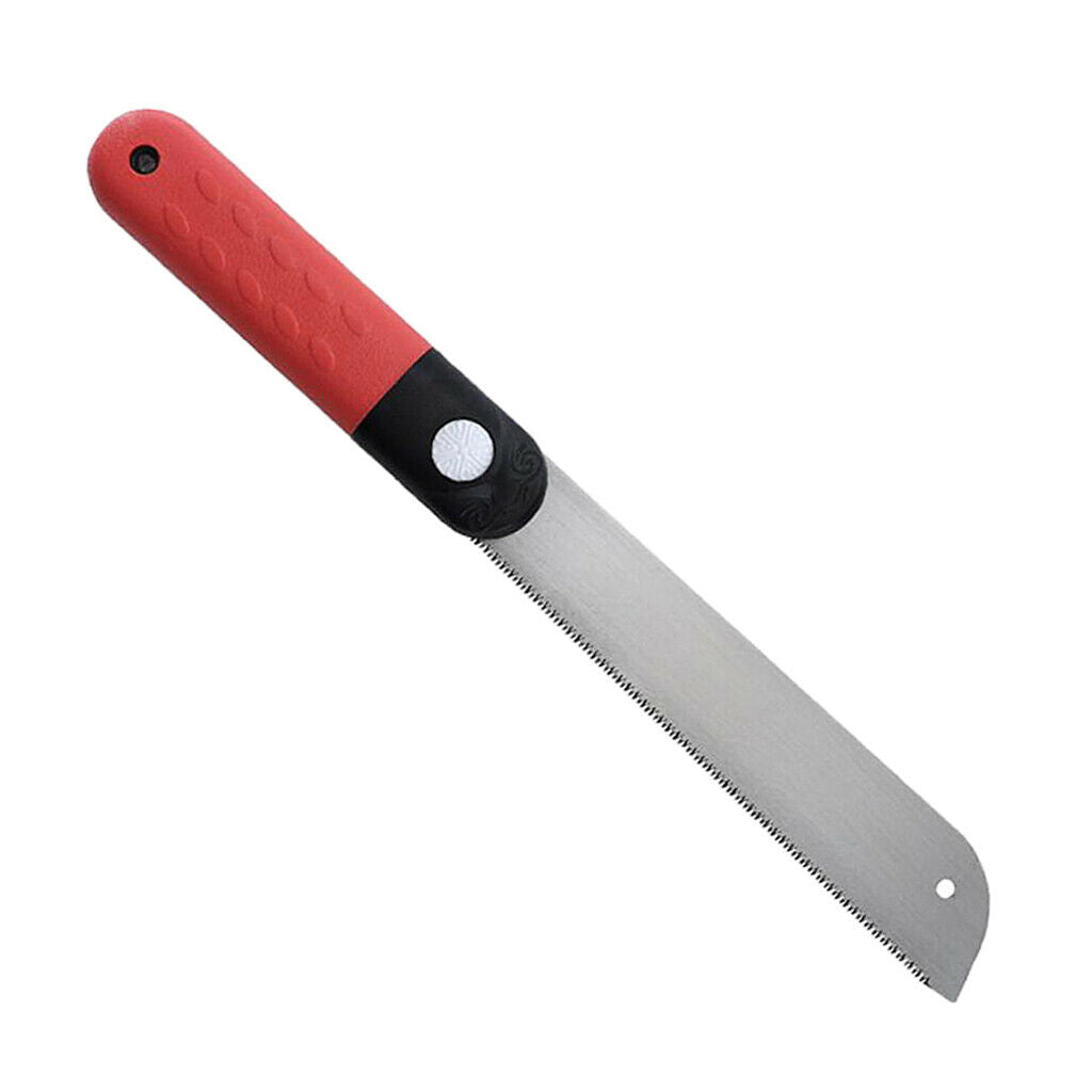 310mm Mini Hand Saws Carbon Steel 3 Sided Fine Tooth for Woodworking Camping