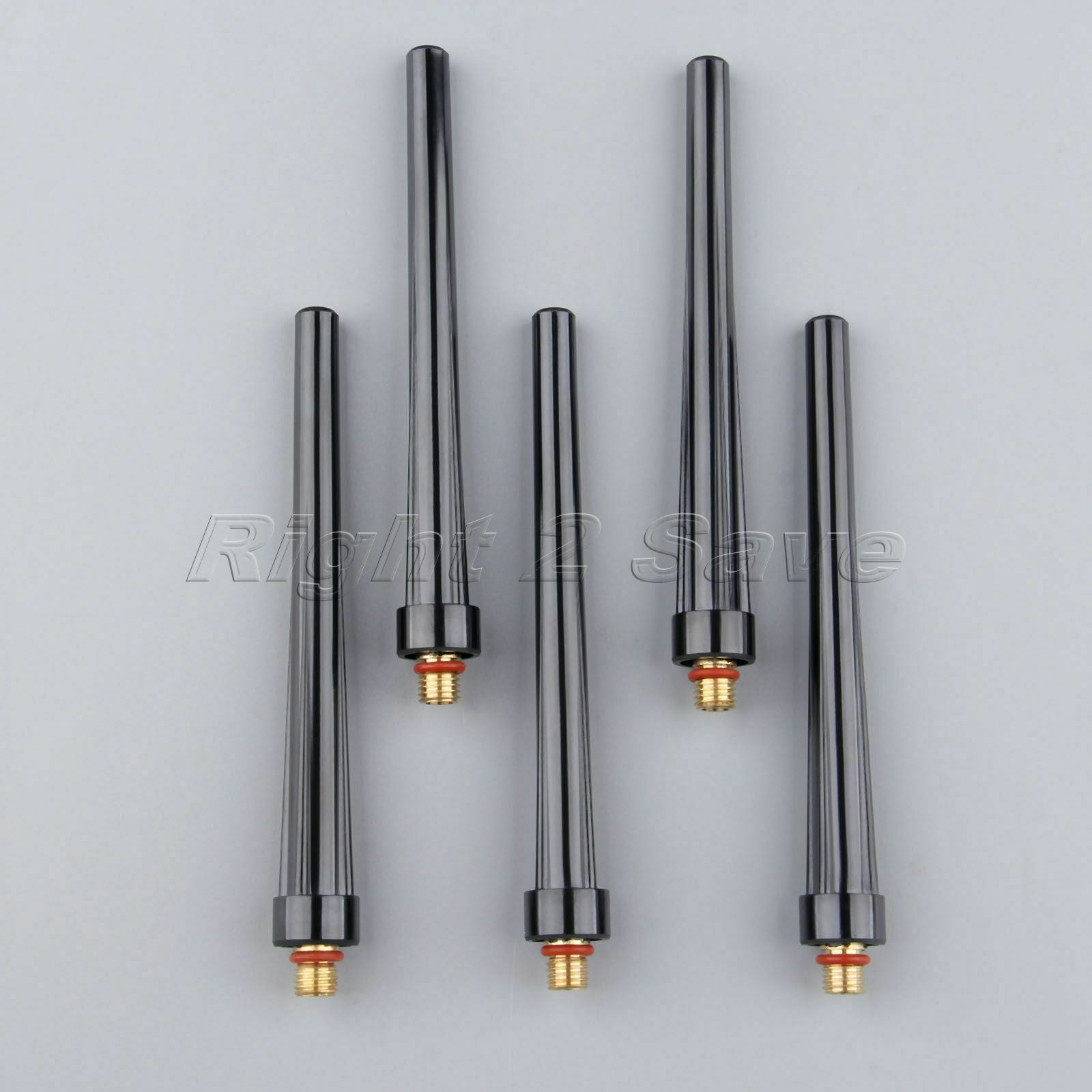 5Ã—High Quality TIG Welding Torches 41V24 Back Cap Long Fit for Torch WP-9 20 25