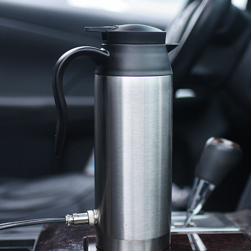 800ml 24V 240W Heating Cup Car Truck Kettle Hot Water Heater Bottle Tea Coffee