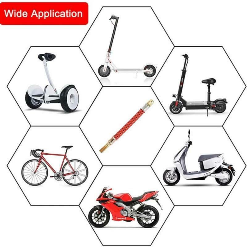 Tyre Valve Extension Adaptor For M365 Electric Scooter Pump Extended Inflato KX
