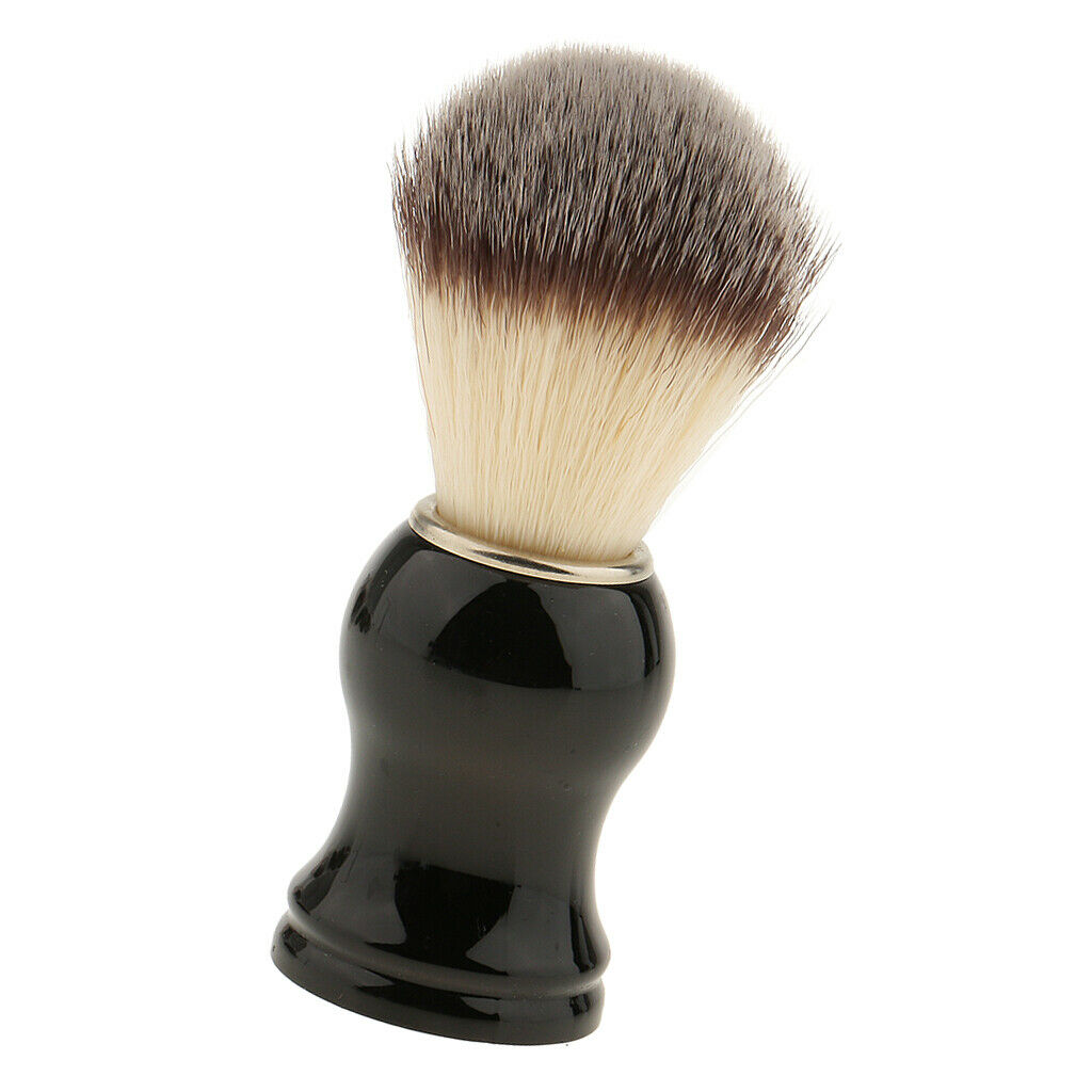 2 in 1 Shaving Brush ABS Handle +Bowl Cup Mug Travel Set for Men
