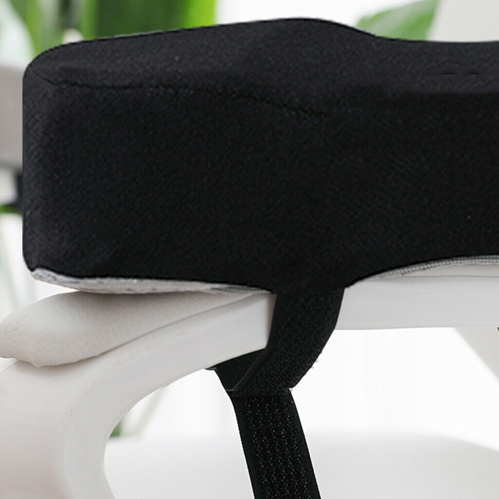 2/Set Comfy Chair Armrest Pad Memory Foam Elbow Pillow Pressure Relief