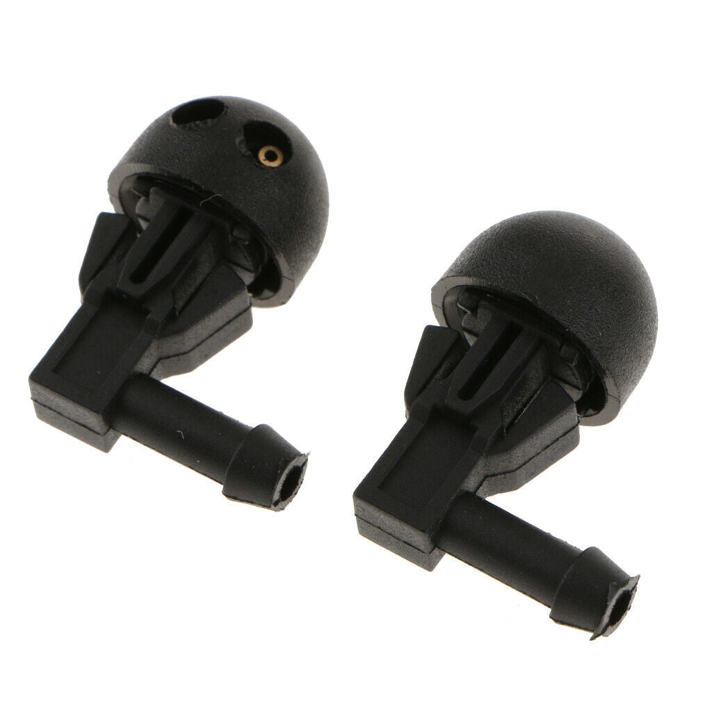 1 Pair Windscreen Windsheild Wiper Washer Spray Jet Nozzles For PEUGEOT 206
