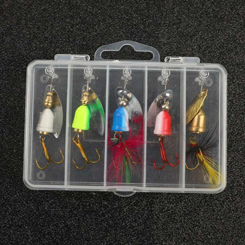 5pcs Metal VIB Lures Vibrations Lures Fishing Bass Bait Artificial Bait L.l8