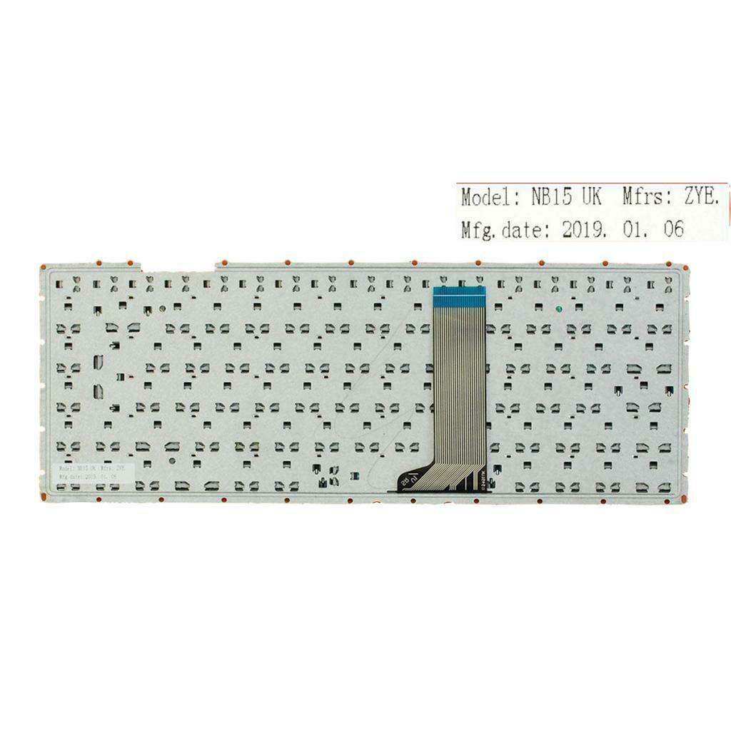 For ASUS   X451E Laptop Standard UK English Layout Keyboard Black Frame