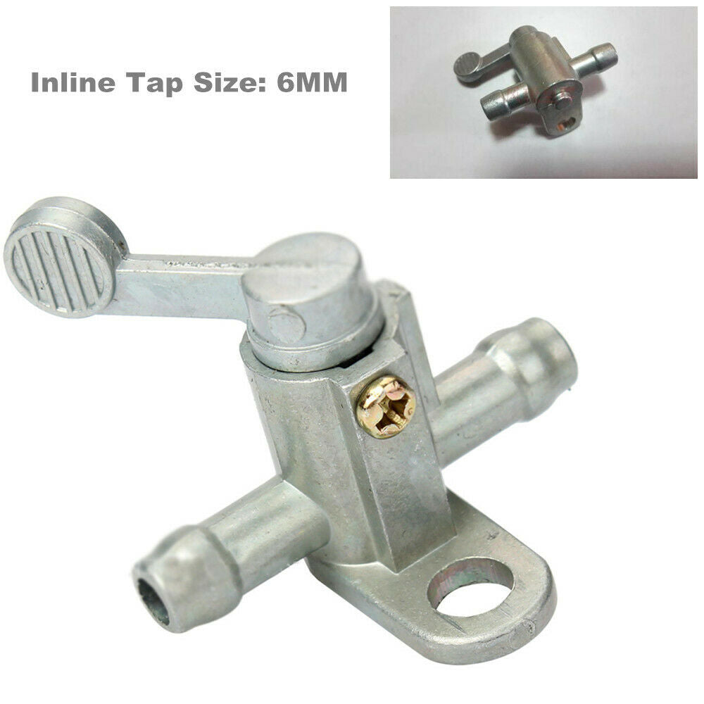 Fuel Tank Petcock Switch Valve For Dirt Bike ATV Motorcycles Scooters ON/OFF 90Â°