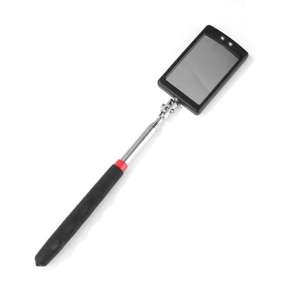 4pcs Adjustable Car Angle View Pen Automotive Telescopic Inspection Mirrors @