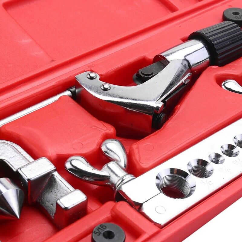 Brake Pipe Fla Tool Kit Line Plumbing With Aluminum 3-In-1 180 Degree Tubing BA7