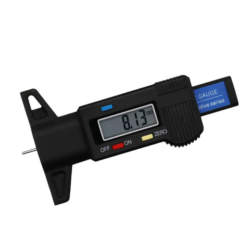 Black Trucks Tyre Tire Tread Depth Gauge  Tester Tool Monitoring System