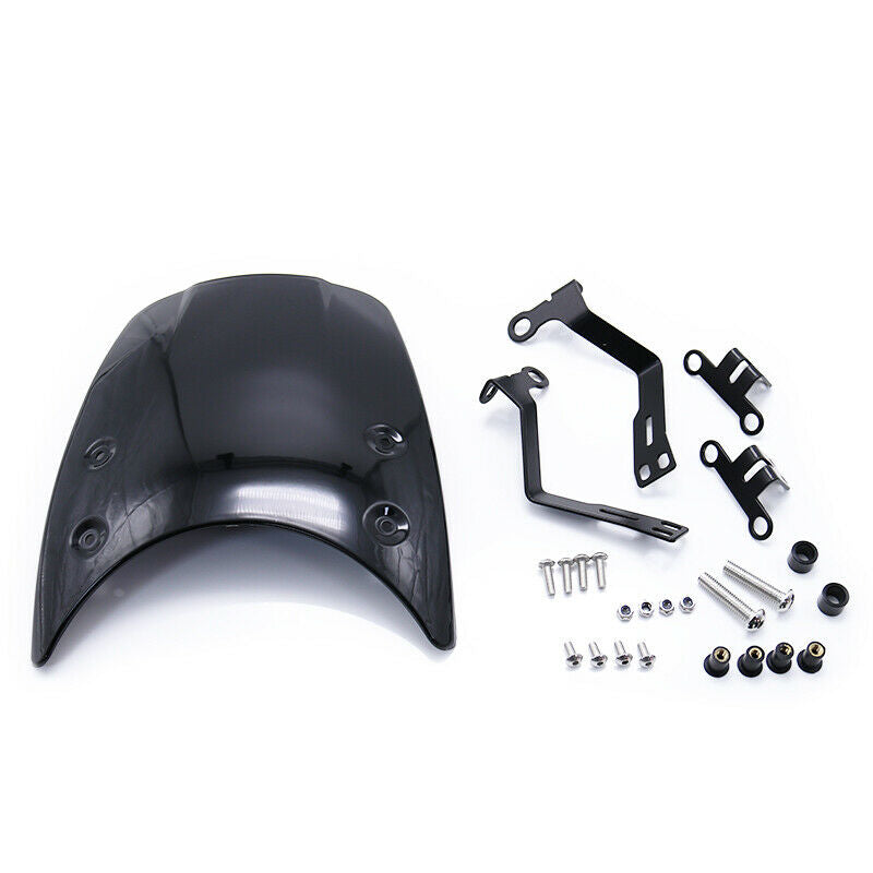 Black ABS Fairing Windscreen Windshield Cover Shield For BMW R9T R Nine T 14-19