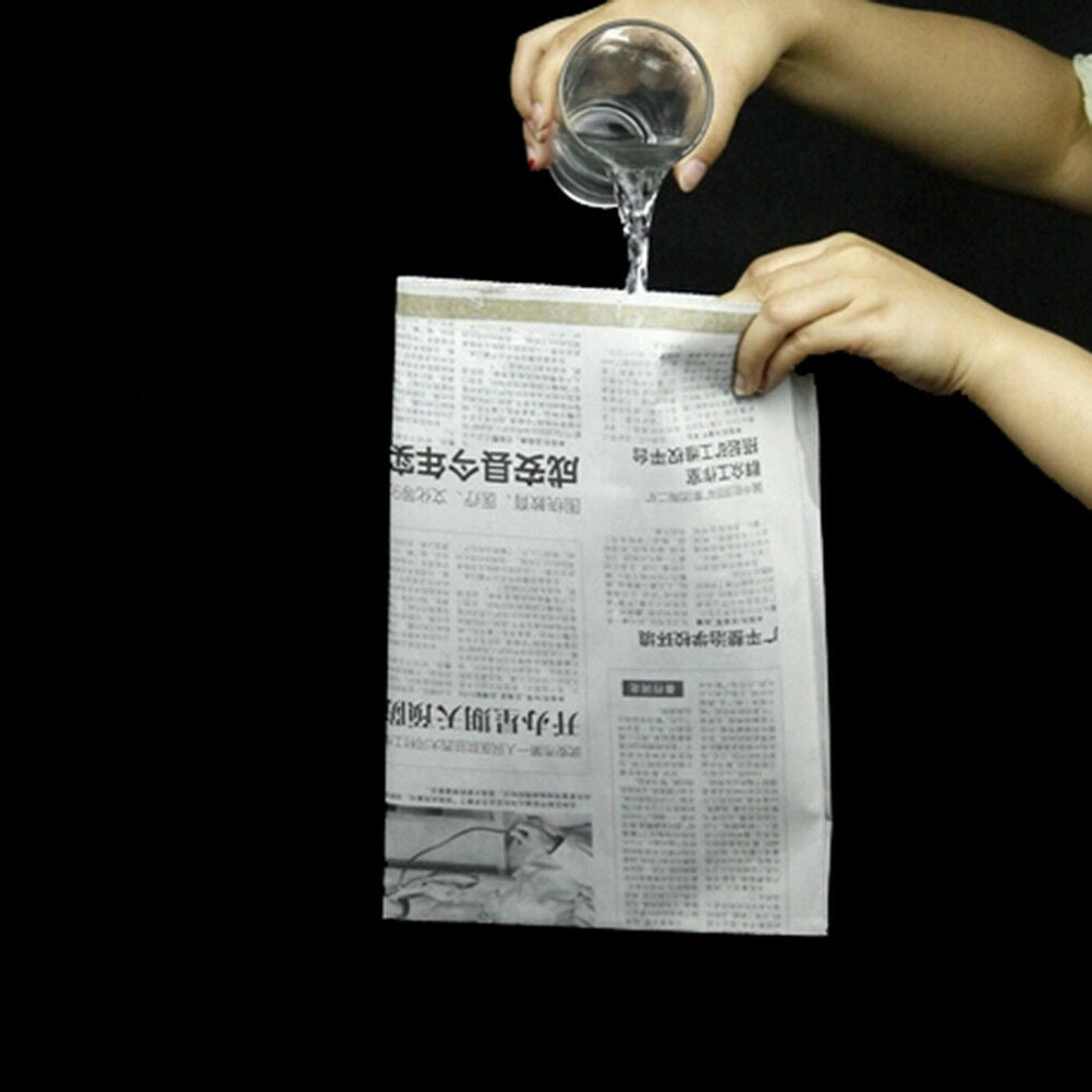 Magic Tricks Water In Newspaper Illusions Magic Tricks Product Paper Magic.l8