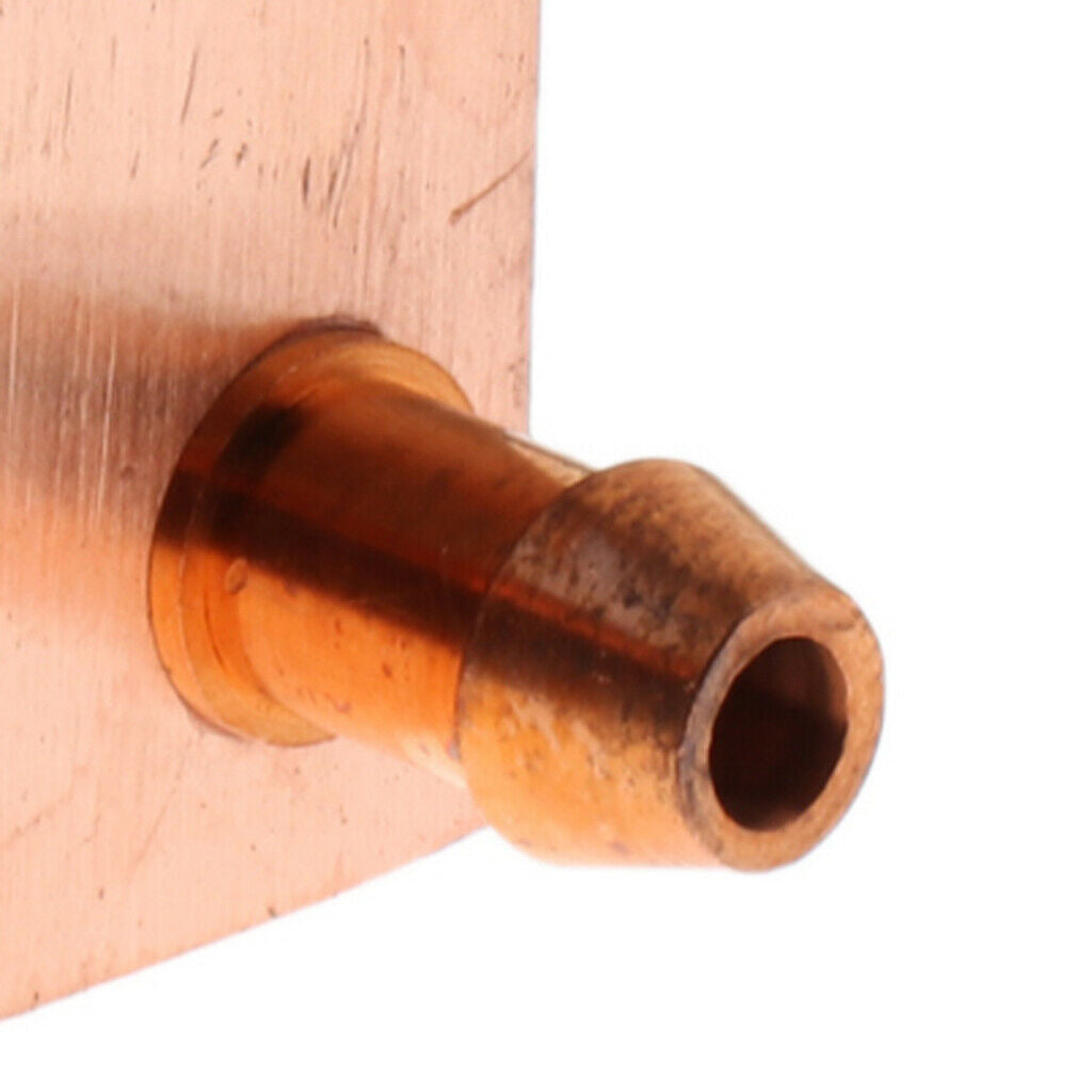 Copper Water Cooling Block 40x40mm CPU Graphics Radiator TT4040E