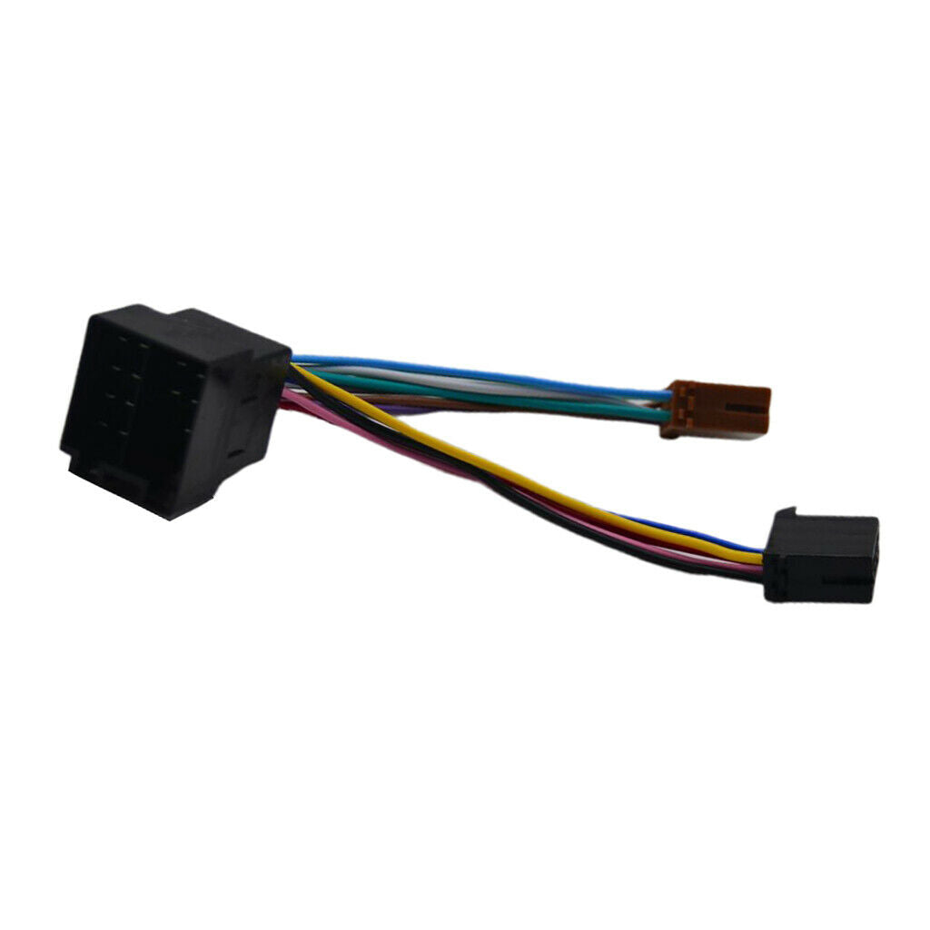 7.9x1.2x1.6inch Car Stereo Audio Harness w/ ISO Adapter For   106 307