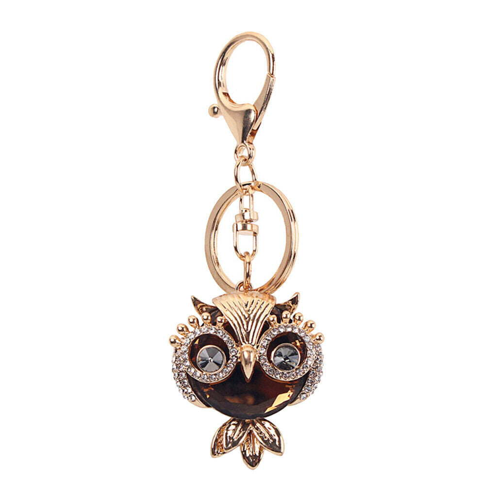 Crystal Owl Sweater Chain Necklace Personalized Creative Pendant Necklace