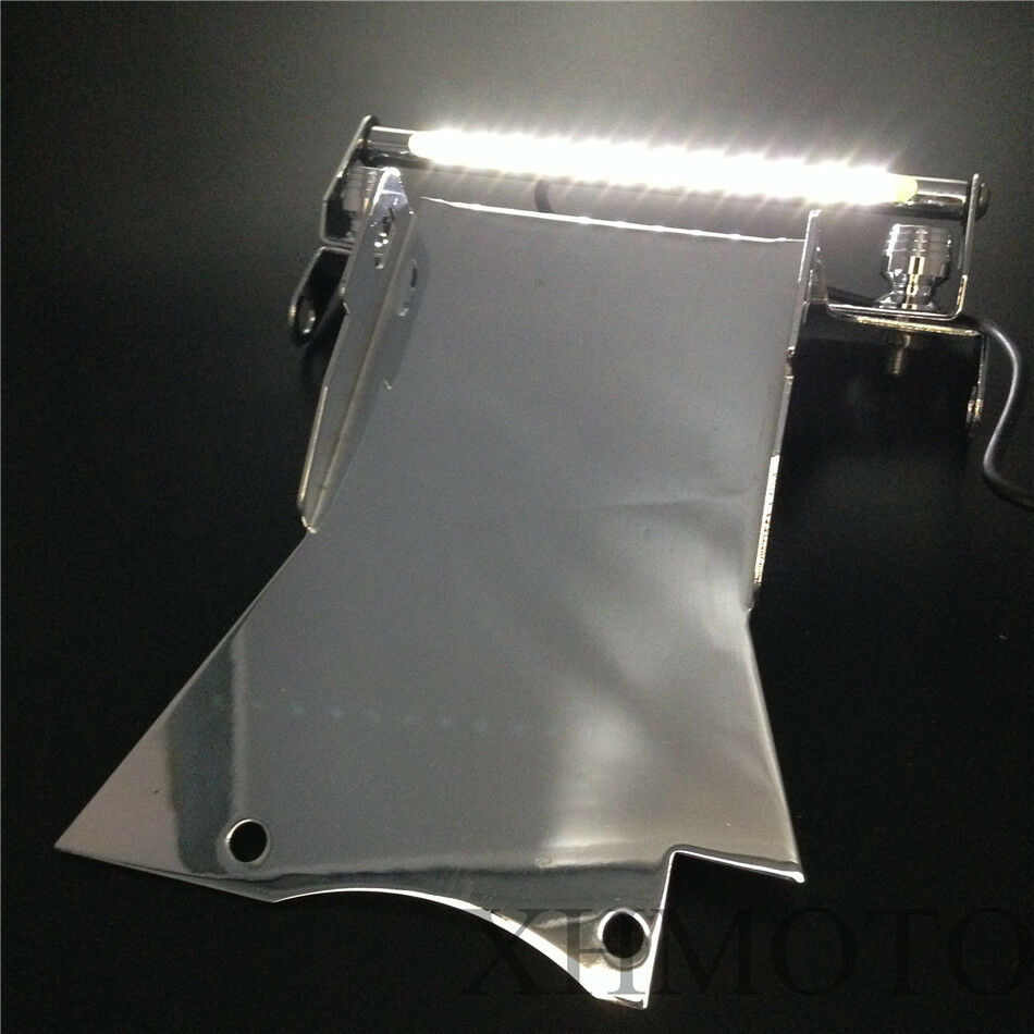 Motorcycle Chrome White LED Fender Eliminator For 2007 Yamaha FZ6