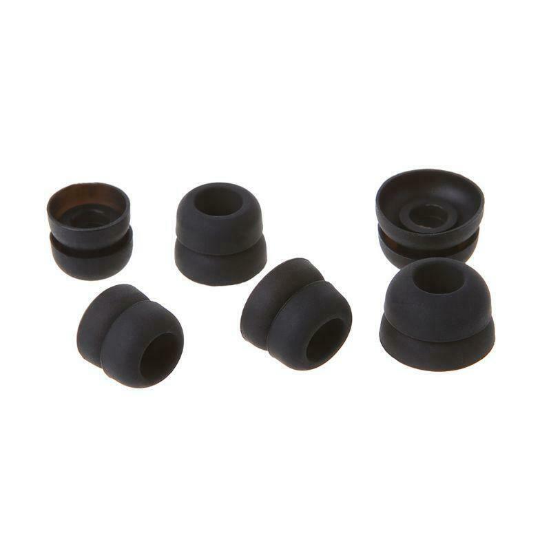3 Pairs Earphone Tips In Ear Earbuds Case Soft Silicone Ear caps Replacement for