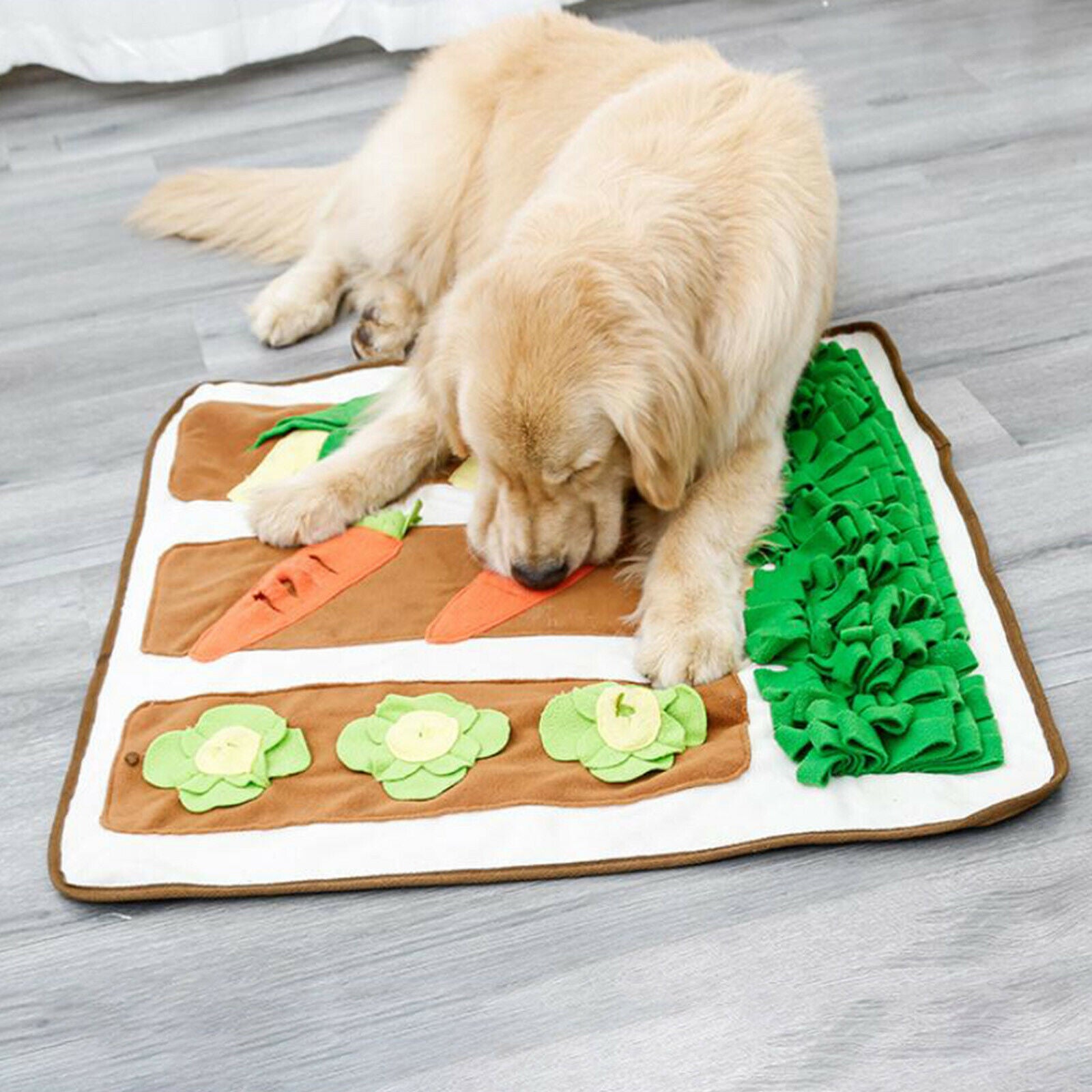 Dog Snuffle Mat Toys Feeder Animals Cats Puppy Bowl Travel Use Stress Relief