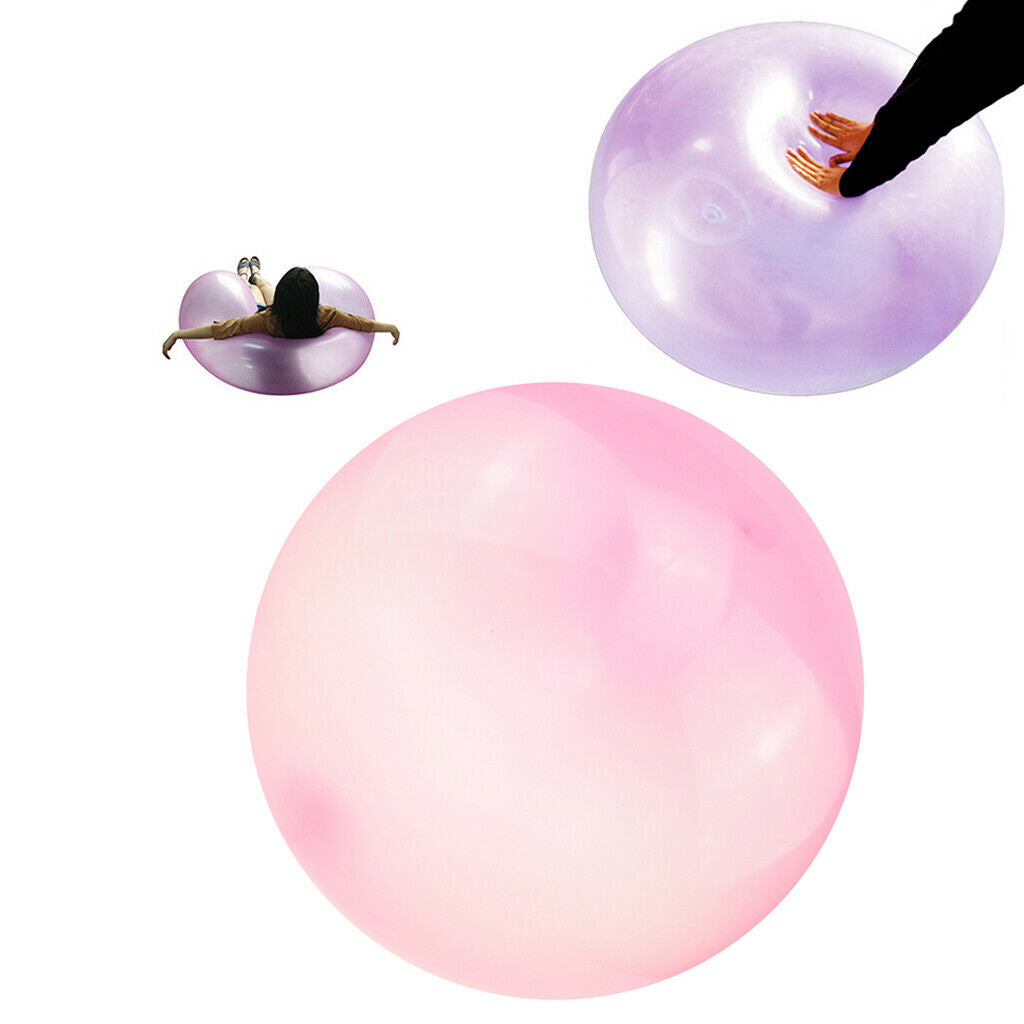 2pcs Bubble Ball Balloon Funny Beach Wedding Kids Game Interactive Toys