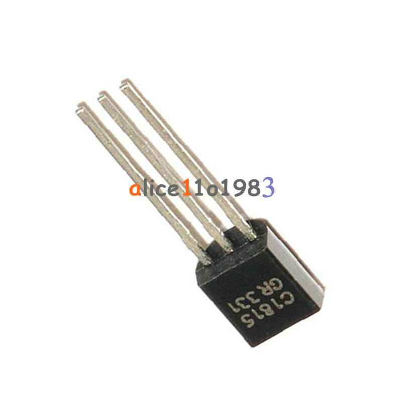 100PCS 2SC1815 C1815 TO-92 NPN 50V 0.15A Transistor