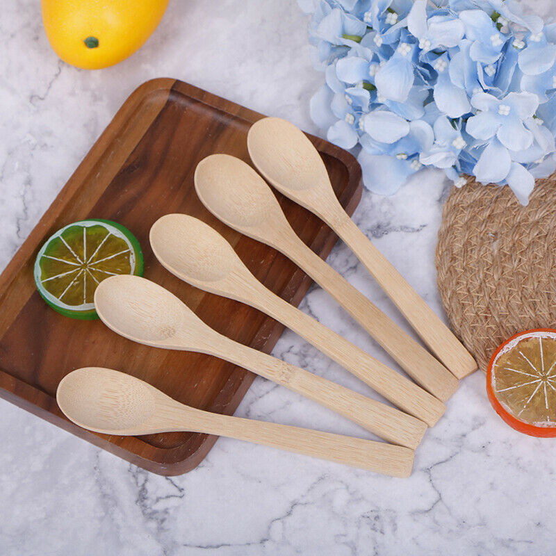 5Pcs 16*3cm Jam Spoon Honey Spoon Coffee Spoon Teaspoon Kitchen Condiment.l8