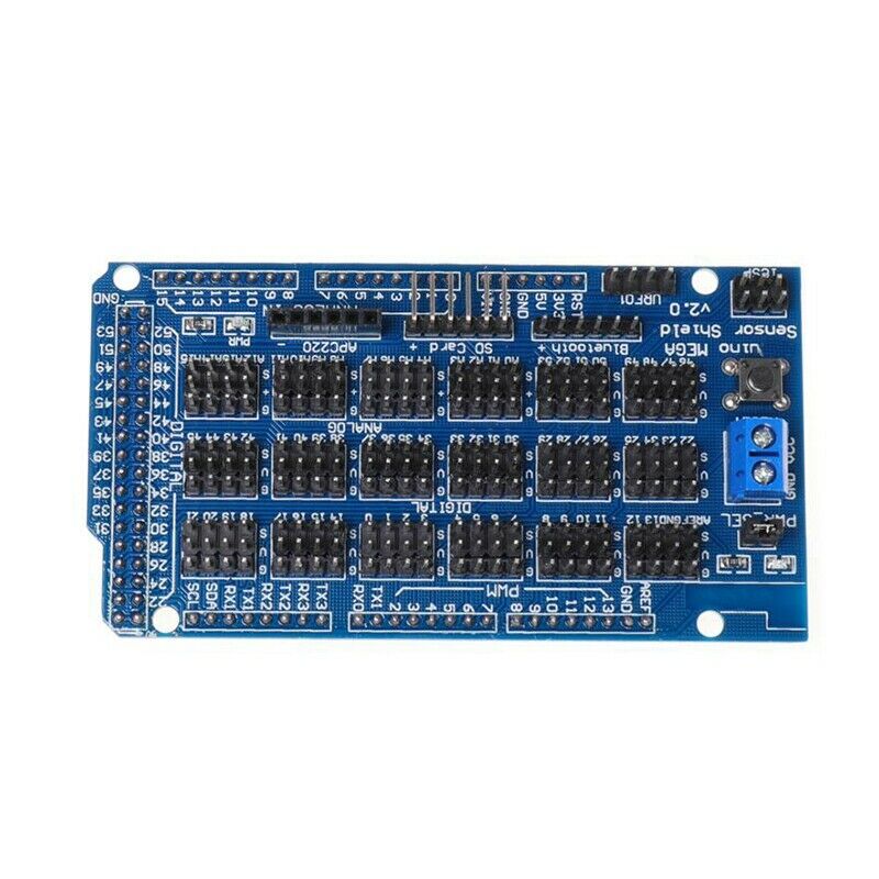 4X(HW-857 Sensor Shield V1.0 V2.0 Expansion Board Kit with Mega 2560 R3 W3R8)