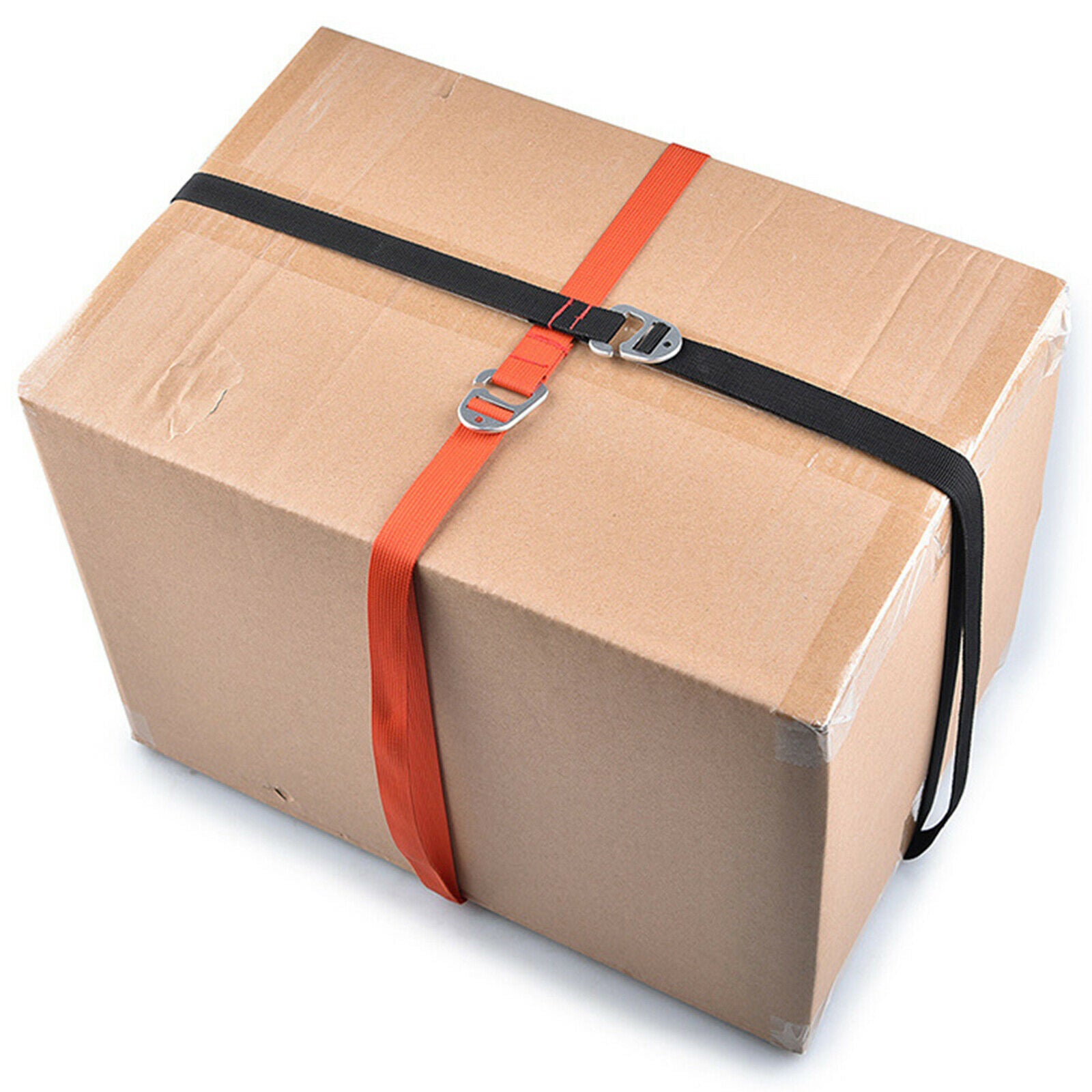 Luggage Strap with Hook Suitcase Tie Belt Tie Straps Lashing Straps 2m,Black