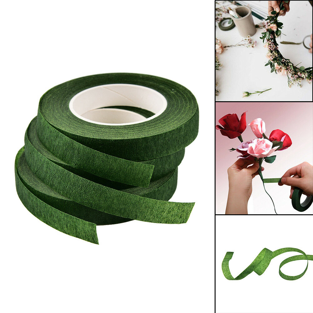 GREEN Parafilm Wedding Florist Craft Stem Wrap Floral Tape Waterproof .l8