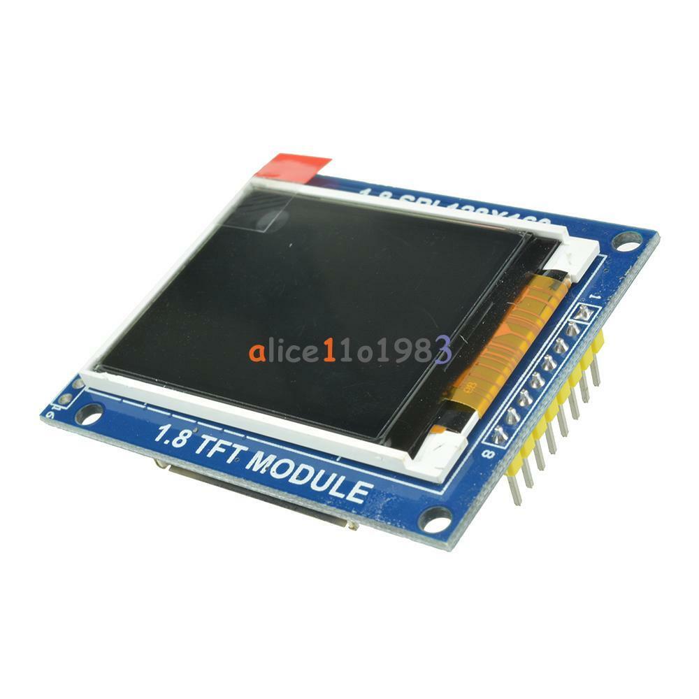 1.8 Inch Mini Serial SPI TFT LCD Module Display with PCB Adapter ST7735B IC