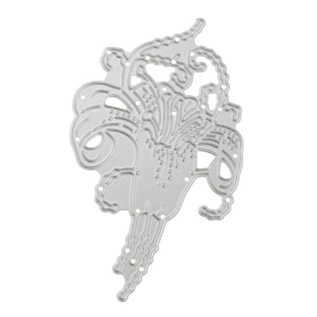 Bridal Flower Metal Cups Die Templates For DIY Embossing Refief Paper Card Loom