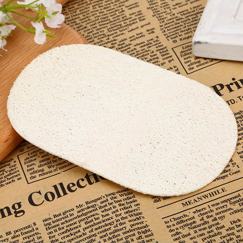 Helpful loofah dish towel absorbant sponge dish cloths anti-oil kitchen to.l8
