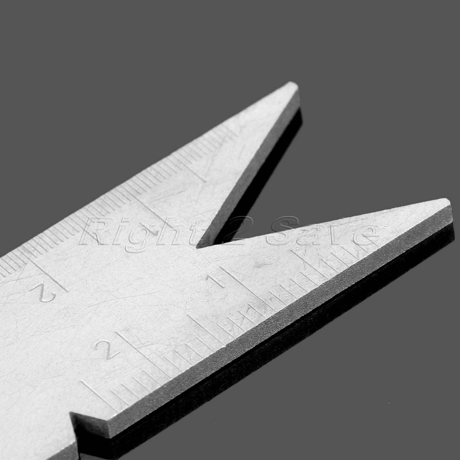 Useful 1pc Wyeth 55 Degree Gauge Centering Stainless Steel Gauge Measuring Tool