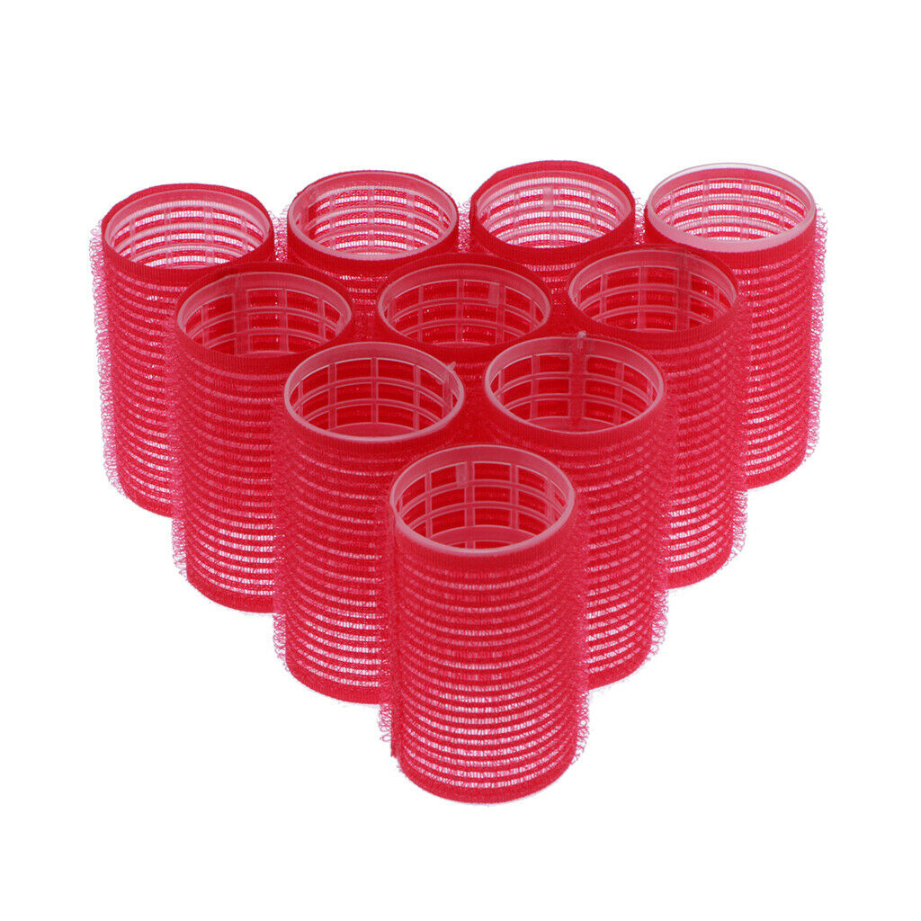 20pcs Plastic Hair Roller Curling Curls Bangs Roller Self Grip Hair Roller