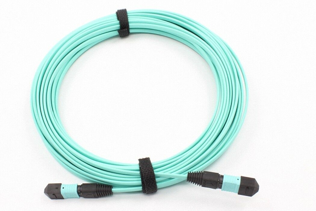 7 Meters 12 Core OM3 MPO/PC(female)-MPO/PC(female) 50/125um Fiber Patch Cord