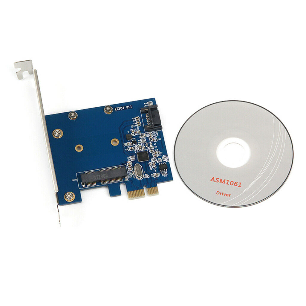 PCI-E to mSATA SSD+SATA3 Combo Expansion Converter Adapter PCIe to SATAIII Card