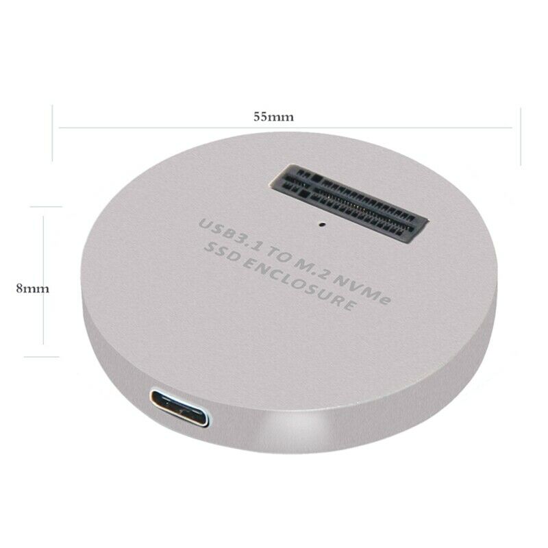 LM914 Adapter, USB3.1 Type C to PCI-E SSD M.2 NVME Mobile Adapter F6D7