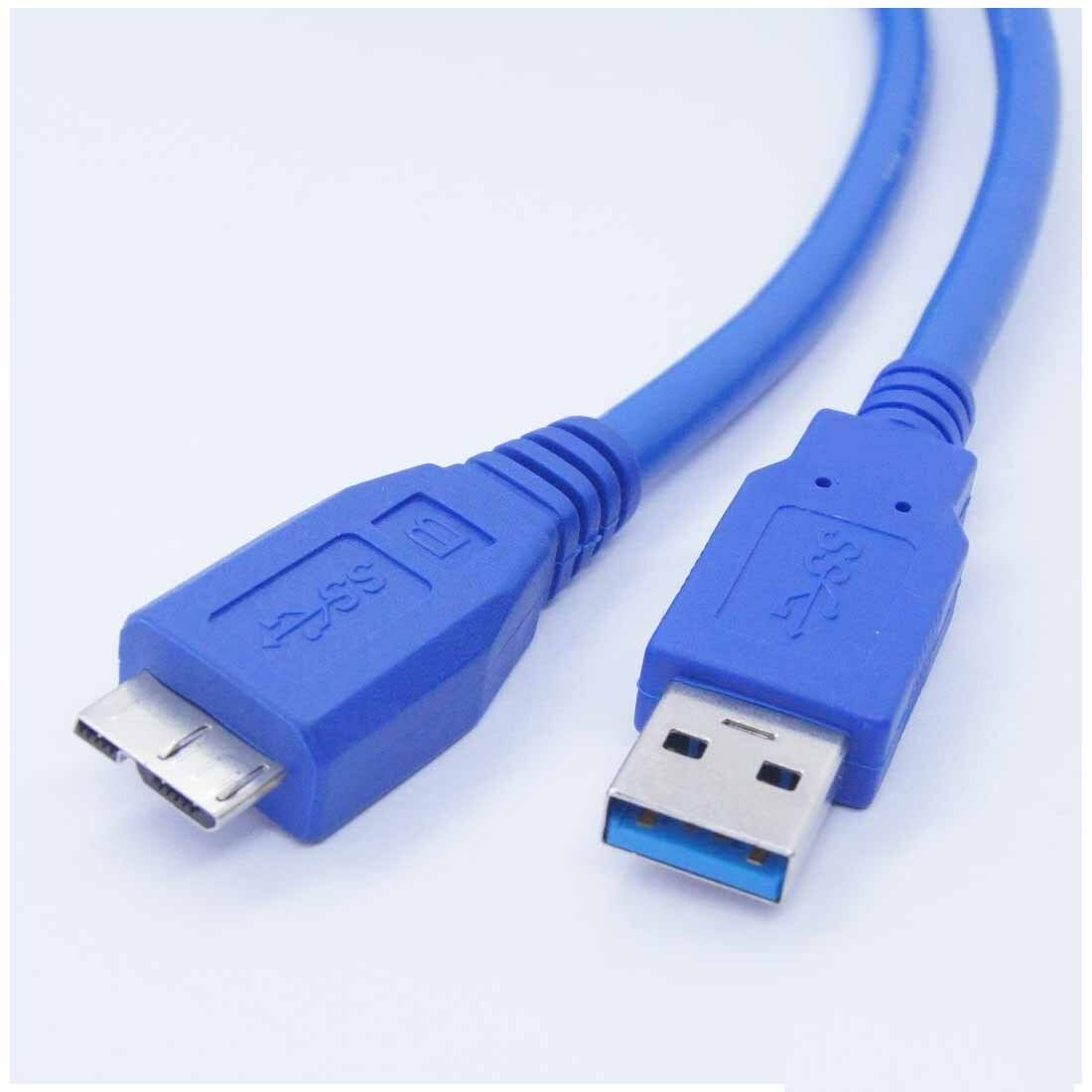USB 3.0 PC Data SYNC Cable Cord For Seagate Expansion STBV3000100 Hard Drive HDD