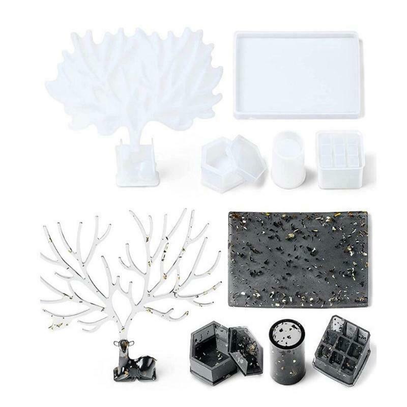 Suitable for Various Usage Silicone Deer Makeup Jewelry Storage Casting Molds