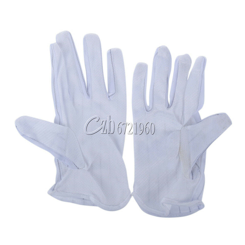 10 Pairs Anti Static Work Gloves Inspection Nylon Knit Working Safety Grip Woker